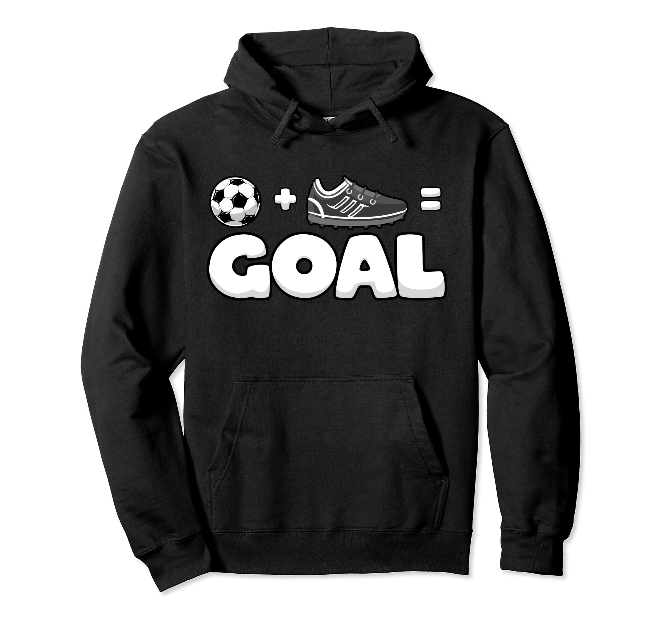 Funny Soccer Player Math Goal Lover Hoodie - Fun Novelty Design Unisex - T-Shirt, Sweatshirt, Hoodie