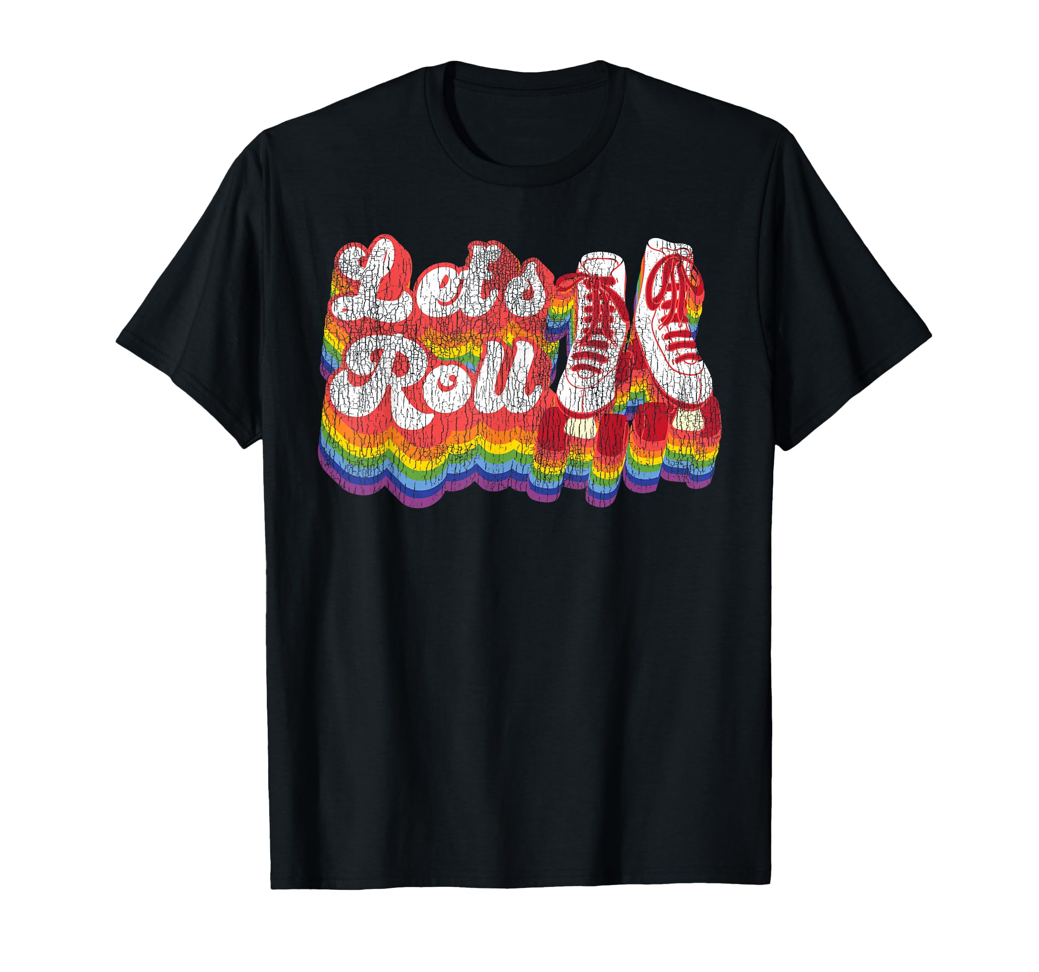 Roller Skating Skate 1970S T-Shirt - Novelty Apparel for Adults - T-Shirt, Sweatshirt, Hoodie
