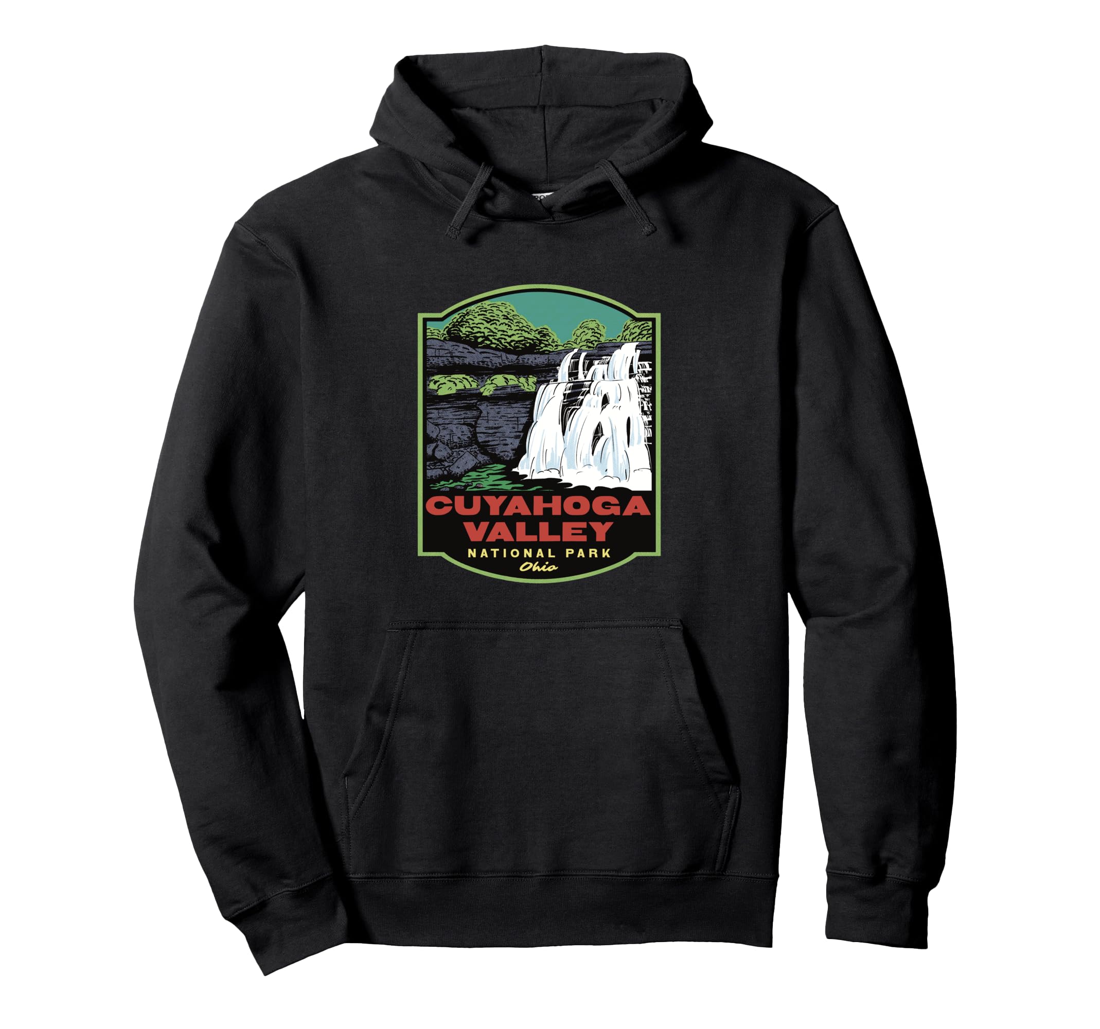 Cuyahoga Valley National Park Ohio Hoodie - Trendy Graphic Unisex - T-Shirt, Sweatshirt, Hoodie