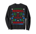 Funny Baseball Season Ugly Party Sweatshirt - Fun Novelty Design Unisex - T-Shirt, Sweatshirt, Hoodie