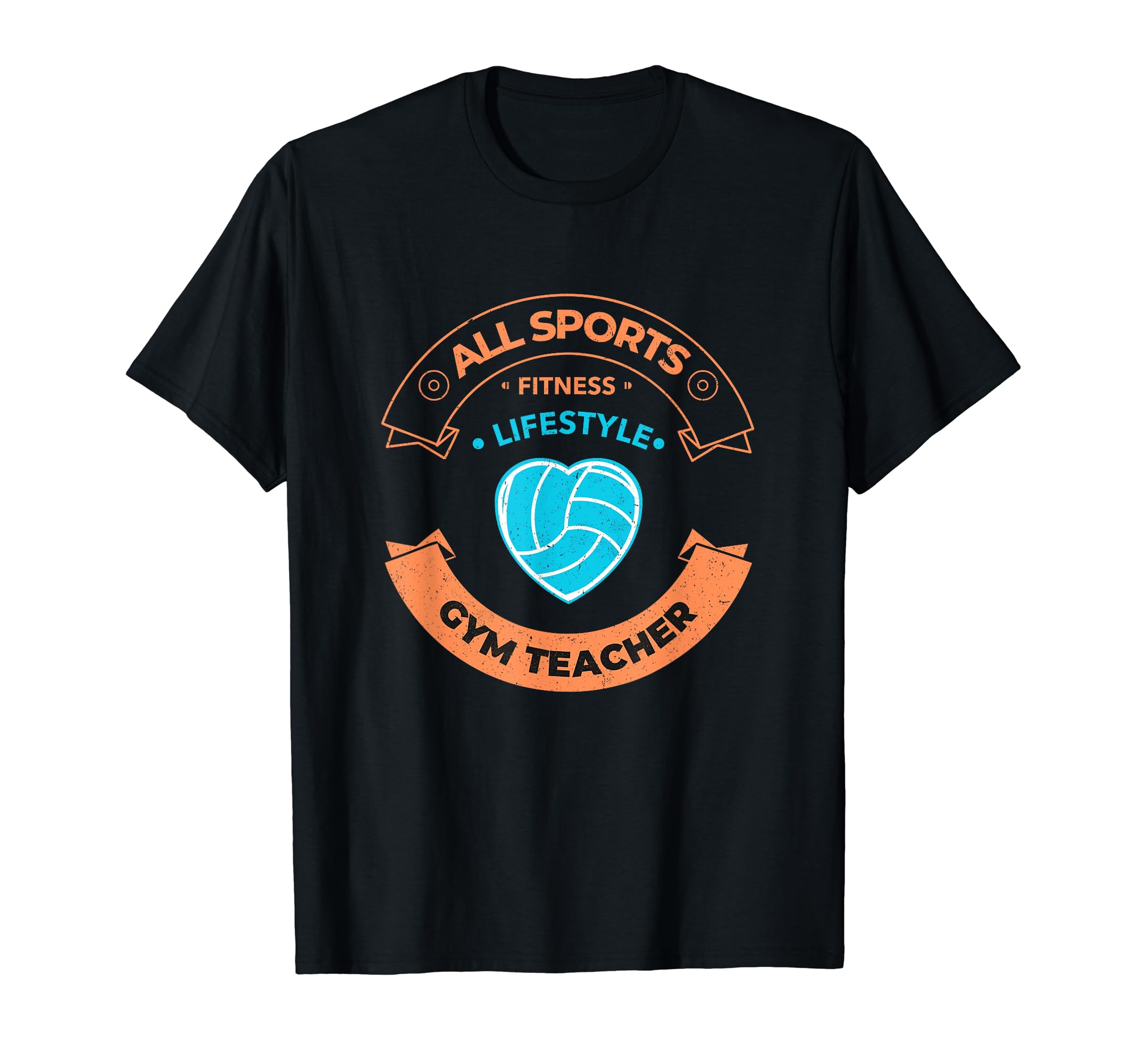 Gym Teacher Love Soccer All Sports T-Shirt - Custom Art Print for Adults - T-Shirt, Sweatshirt, Hoodie