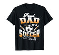 Proud Dad Soccer Senior Class 2027 T-Shirt - Minimalist Print Men Women - T-Shirt, Sweatshirt, Hoodie