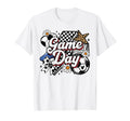 Soccer Game Day Leopard Funny Soccer T-Shirt - Novelty Apparel Men Women - T-Shirt, Sweatshirt, Hoodie