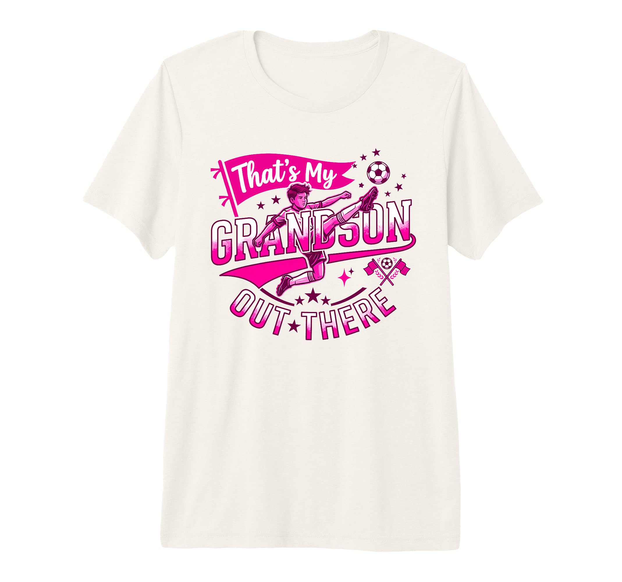 Thats My Grandson Out There Proud T-Shirt - Graphic Print for Adults - T-Shirt, Sweatshirt, Hoodie
