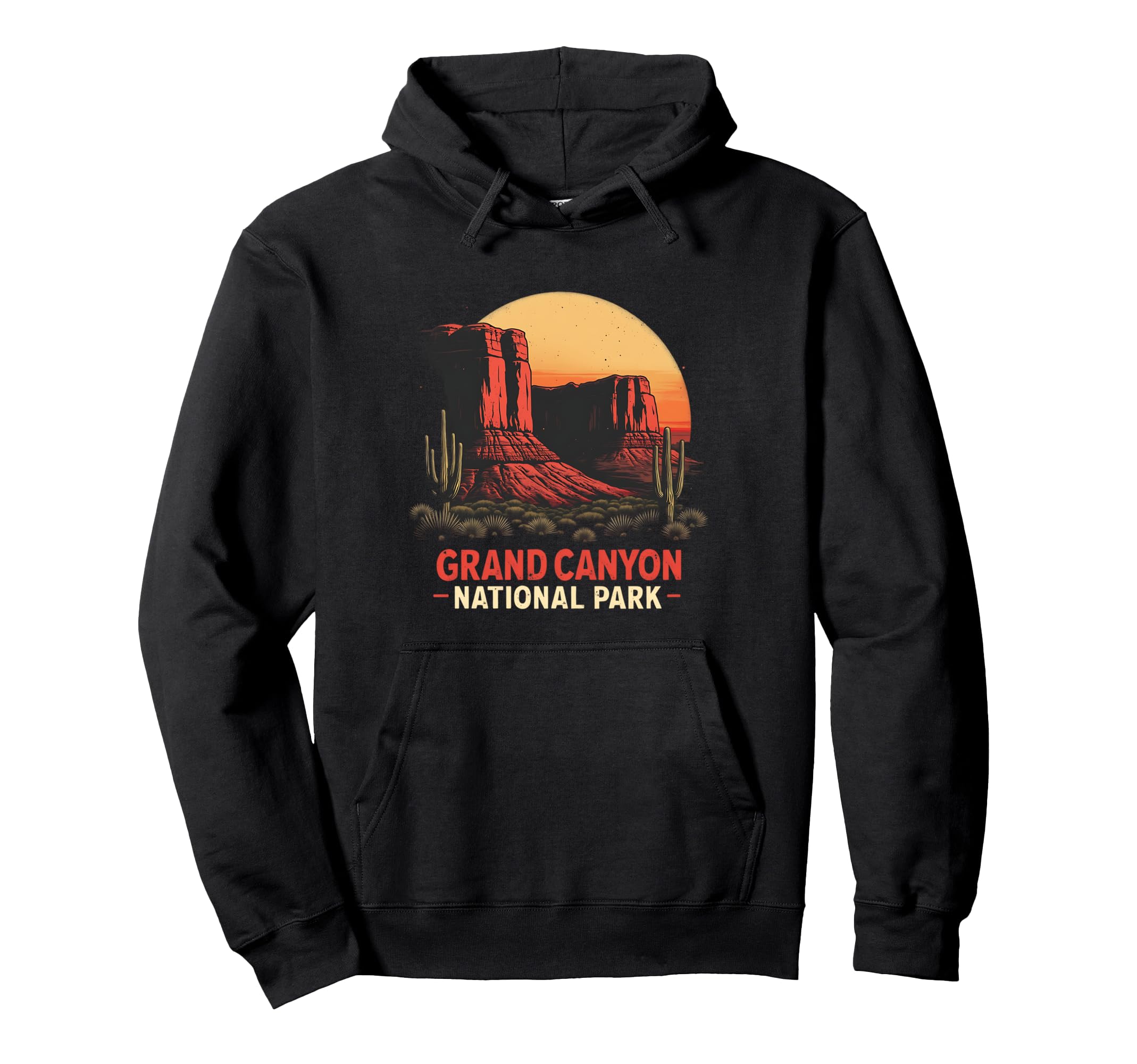 Grand Canyon Hiking Arizona Hoodie - Unique Graphic for Adults - T-Shirt, Sweatshirt, Hoodie