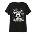 Soccer Grandma Heart Ball Stadium T-Shirt - Custom Art Print Men Women - T-Shirt, Sweatshirt, Hoodie