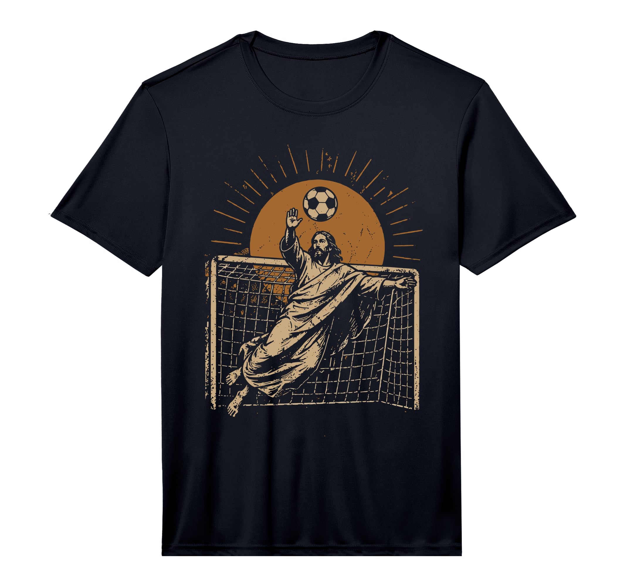 Mens Jesus Soccer Goalkeeper T-Shirt - Streetwear Style for Adults - T-Shirt, Sweatshirt, Hoodie