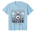 Groovy Soccer Coquette Bow T-Shirt - Casual Everyday Wear for Adults - T-Shirt, Sweatshirt, Hoodie