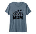 Soccer Mom Tri Blend T-Shirt - Minimalist Print for Adults - T-Shirt, Sweatshirt, Hoodie