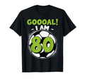 80 Year Old Birthday Soccer T-Shirt - Casual Everyday Wear for Adults - T-Shirt, Sweatshirt, Hoodie