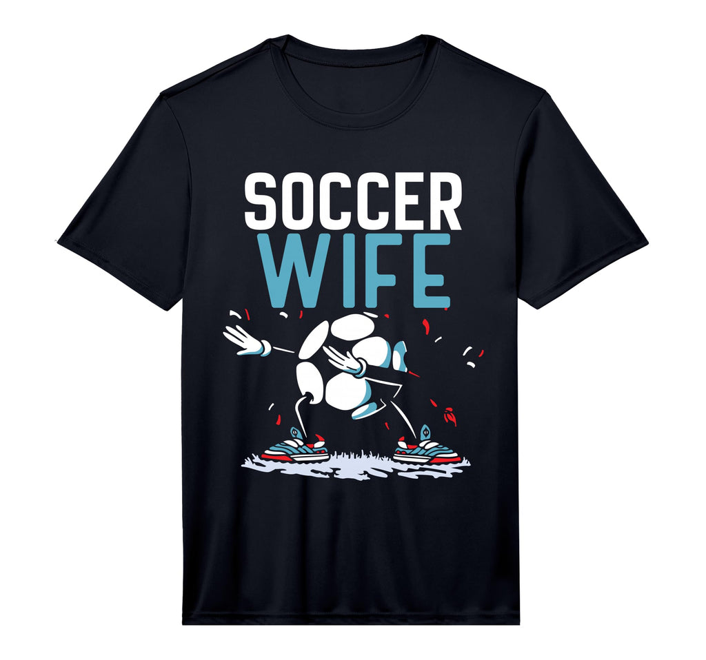 Soccer Wife Game Match Player Football T-Shirt - Fun Novelty Design Unisex - T-Shirt, Sweatshirt, Hoodie