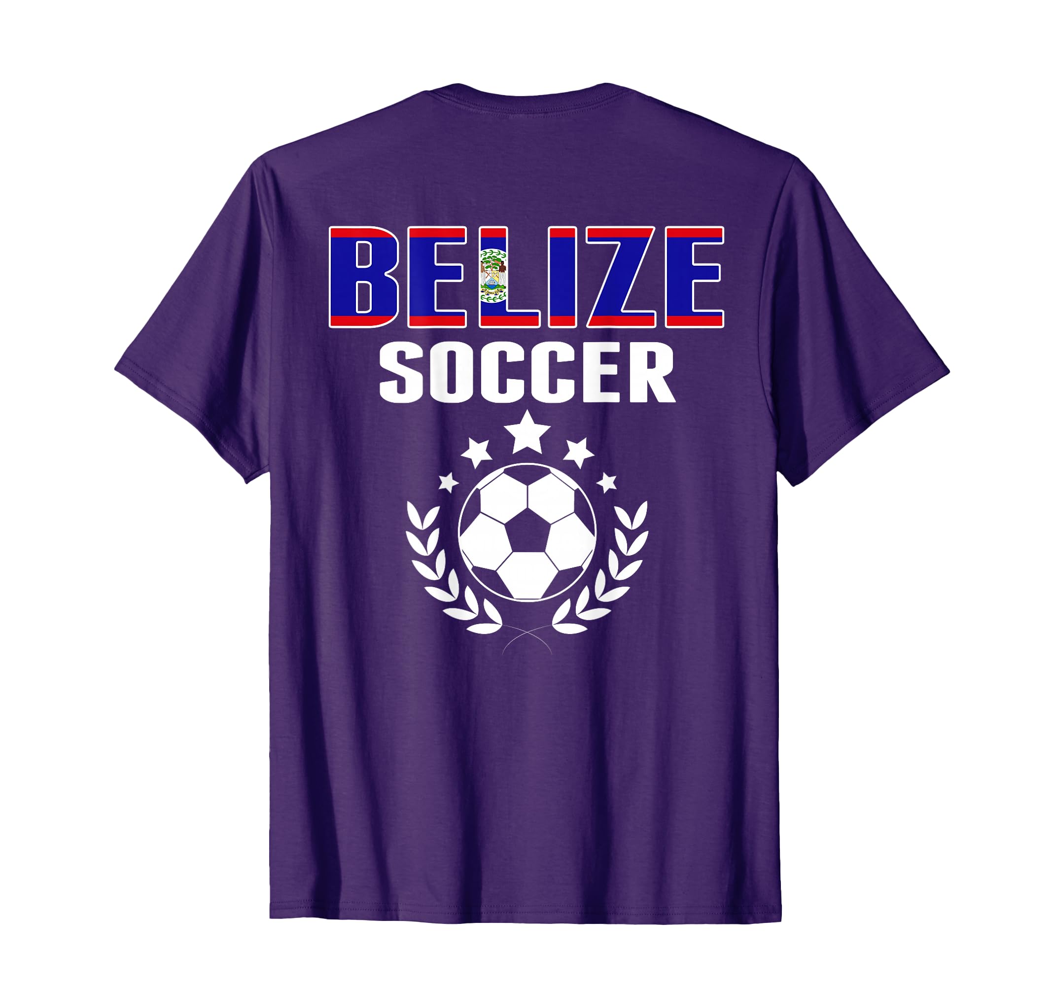 Proud Belize Soccer Lovers Jersey T-Shirt - Novelty Apparel Unisex - T-Shirt, Sweatshirt, Hoodie