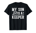 Ice Hockey Keeper Dad Hockey Goalie Father T-Shirt - Graphic Print Unisex - T-Shirt, Sweatshirt, Hoodie