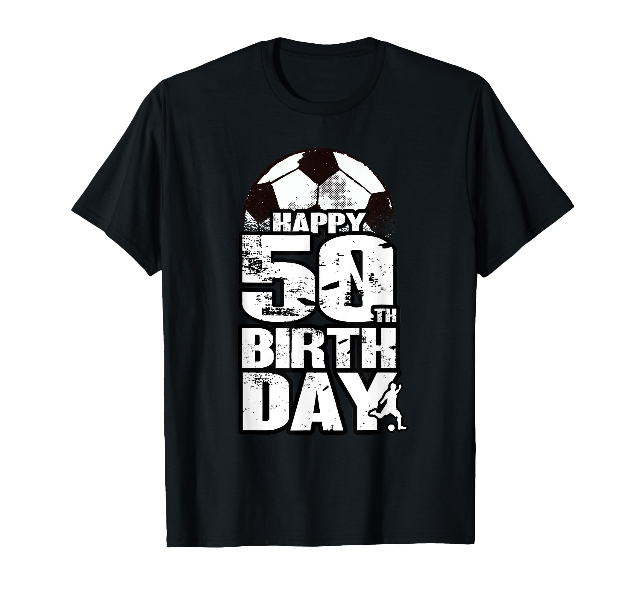 50 Years Old Soccer 50Th Birthday T-Shirt - Unique Graphic Men Women - T-Shirt, Sweatshirt, Hoodie
