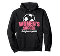 Soccer Team Outfit Players Fans Womens Hoodie - Minimalist Print Unisex - T-Shirt, Sweatshirt, Hoodie