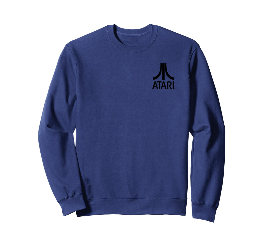 Atari Gaming Logo Black Arcade Fun Sweatshirt - Custom Art Print Men Women - T-Shirt, Sweatshirt, Hoodie