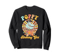 Poppy Birthday Rolling Skate Groovy Sweatshirt - Fun Novelty Design Unisex - T-Shirt, Sweatshirt, Hoodie