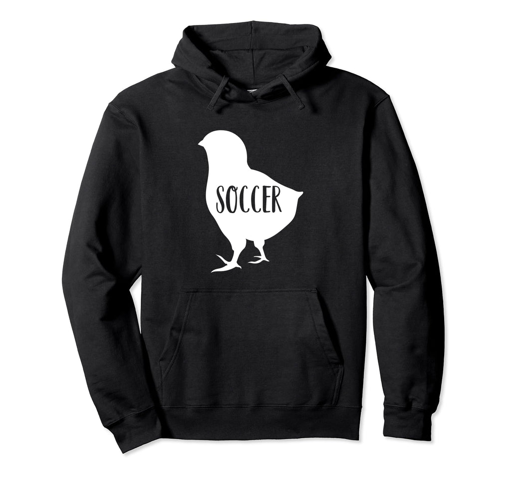 Sport Soccer Chick Hoodie - Fun Novelty Design for Adults - T-Shirt, Sweatshirt, Hoodie