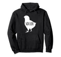 Sport Soccer Chick Hoodie - Fun Novelty Design for Adults - T-Shirt, Sweatshirt, Hoodie
