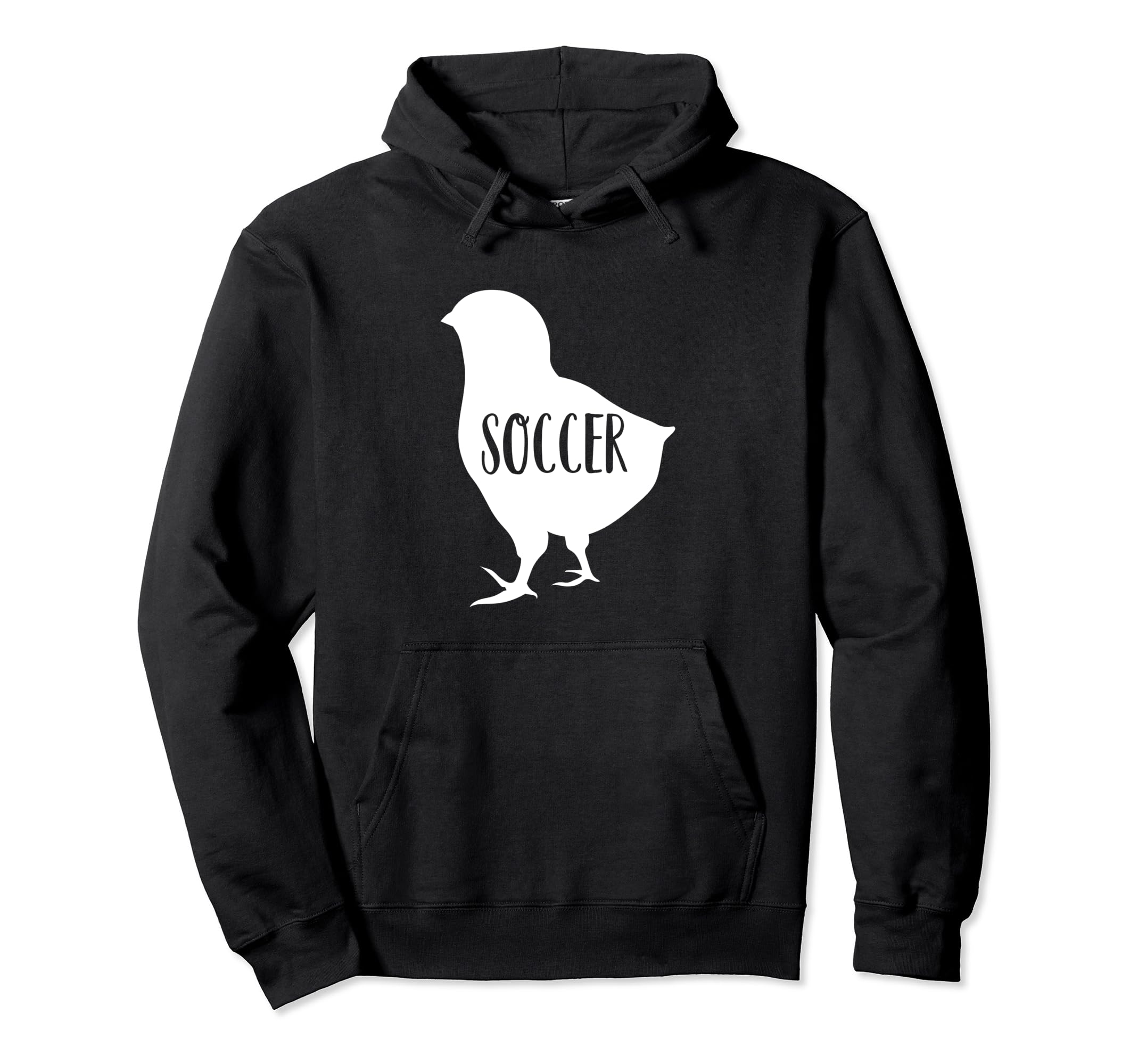 Sport Soccer Chick Hoodie - Fun Novelty Design for Adults - T-Shirt, Sweatshirt, Hoodie