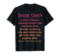 Funny Soccer Coach T-Shirt - Custom Art Print for Adults - T-Shirt, Sweatshirt, Hoodie