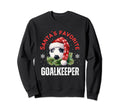 Santas Favorite Goalkeeper Sweatshirt - Aesthetic Graphic for Adults - T-Shirt, Sweatshirt, Hoodie