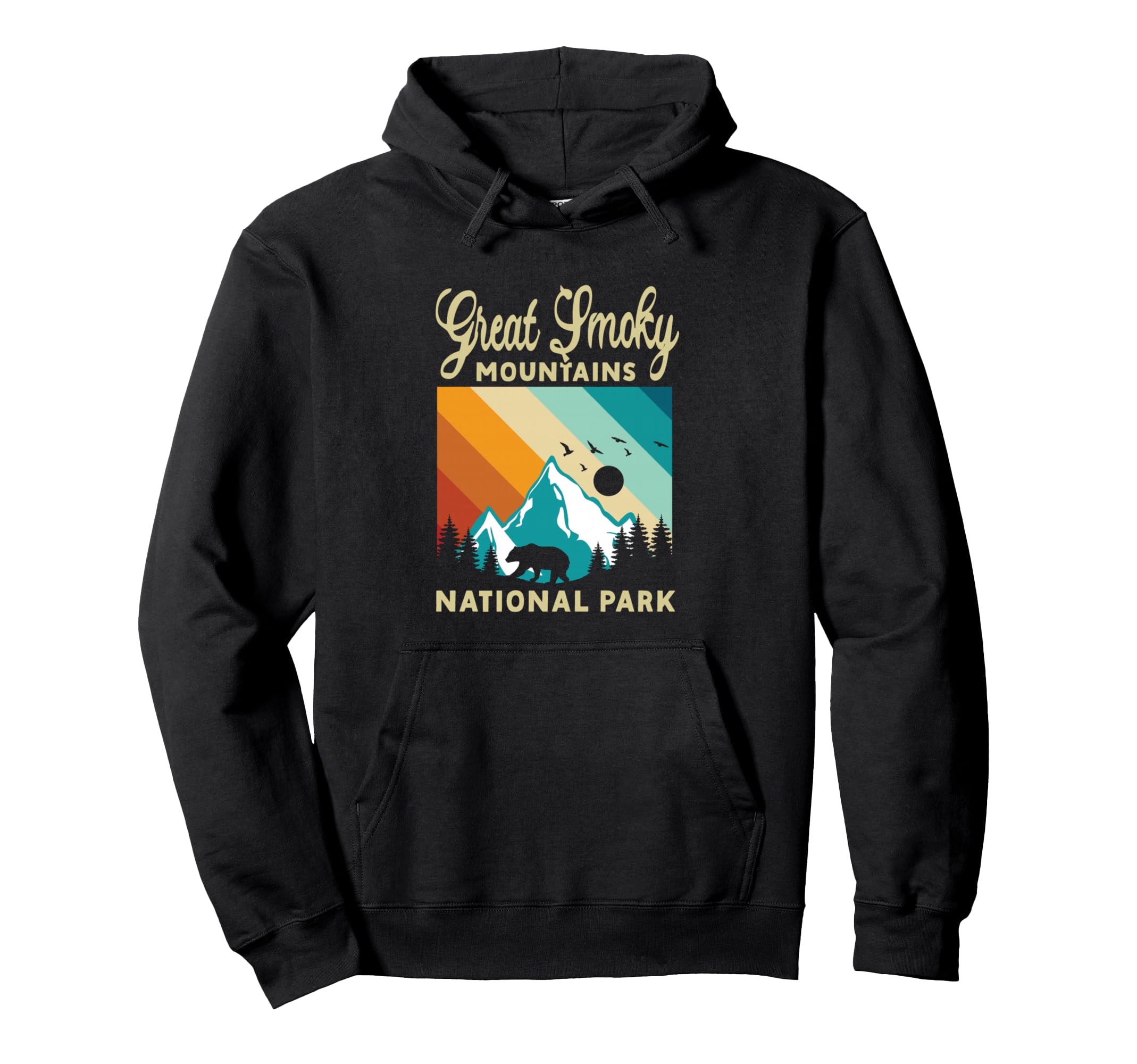Great Smoky Mountains National Park Hoodie - Streetwear Style Men Women - T-Shirt, Sweatshirt, Hoodie