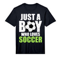 Just Who Loves Soccer Player Striker T-Shirt - Casual Everyday Wear Unisex - T-Shirt, Sweatshirt, Hoodie