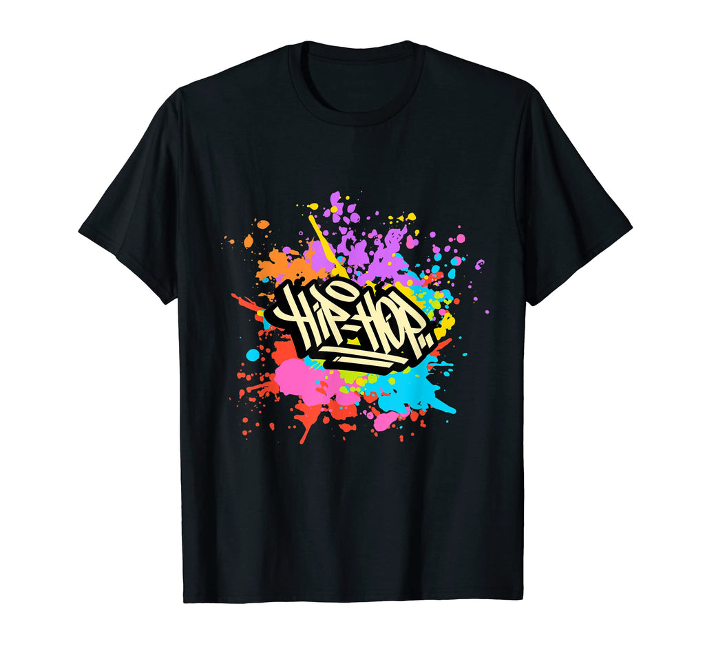 Mens Hip Hop Dance Colour Old School T-Shirt - Trendy Graphic Men Women - T-Shirt, Sweatshirt, Hoodie
