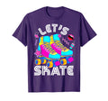 Lets Skate Roller Skate Roller Derby T-Shirt - Unique Graphic for Adults - T-Shirt, Sweatshirt, Hoodie