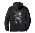 Camera Patent Art Hoodie - Casual Everyday Wear Men Women - T-Shirt, Sweatshirt, Hoodie