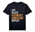 Mens Eat Sleep Bring Children To Sports T-Shirt - Unique Graphic Unisex - T-Shirt, Sweatshirt, Hoodie