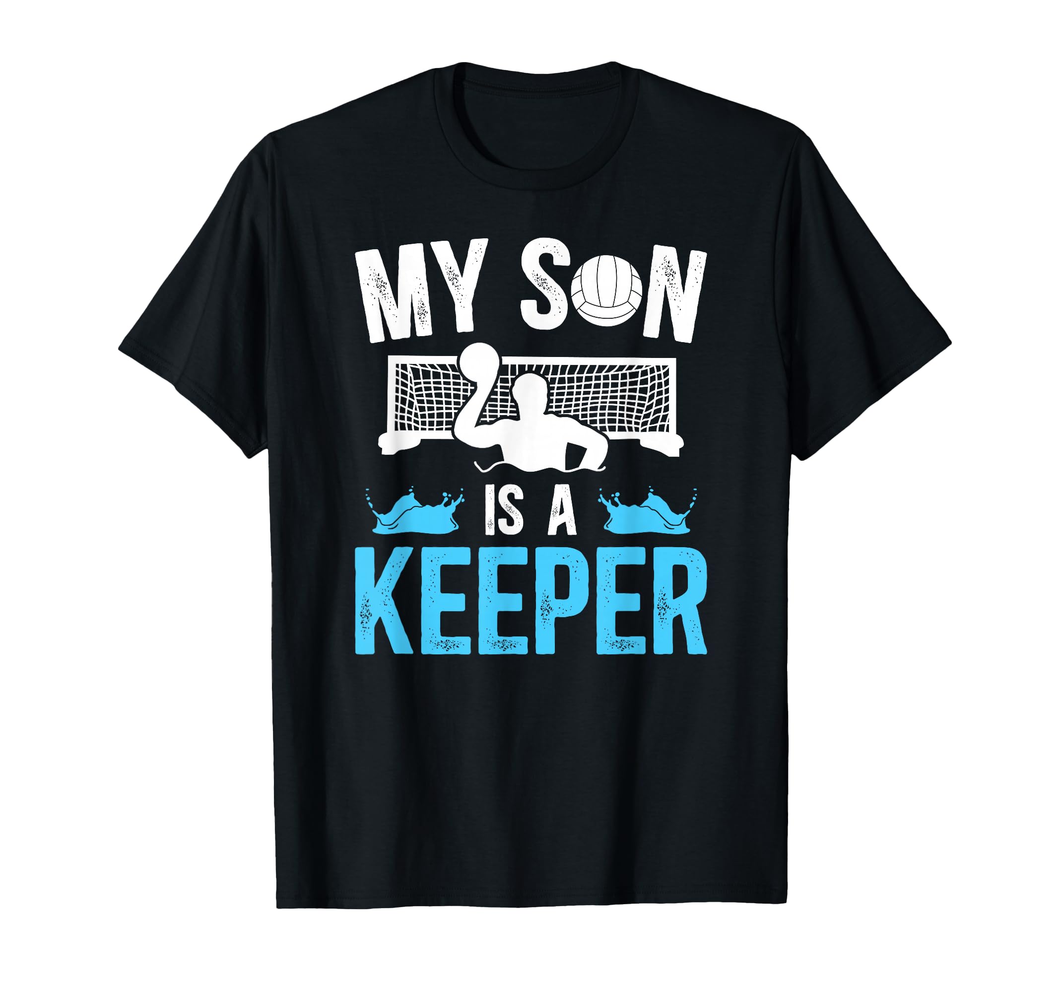 Proud Water Polo Goalie Dad Water T-Shirt - Fun Novelty Design for Adults - T-Shirt, Sweatshirt, Hoodie