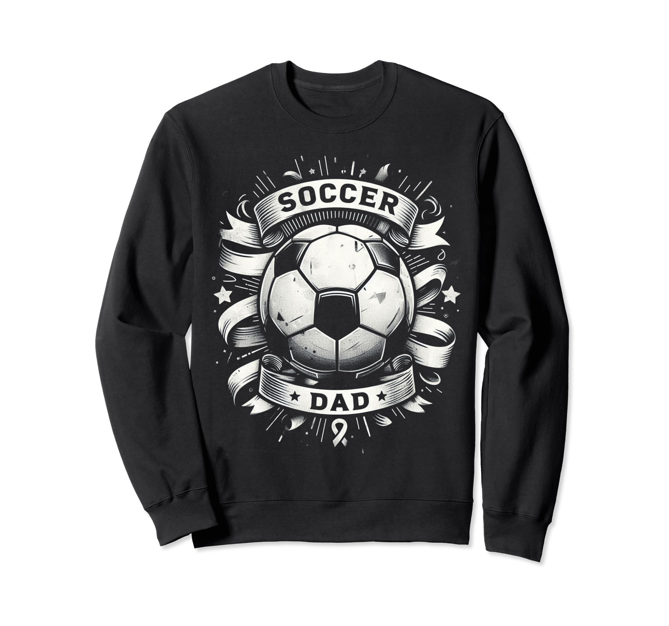 Soccer Dad Family Matching Dad Fathers Sweatshirt - Trendy Graphic Unisex - T-Shirt, Sweatshirt, Hoodie