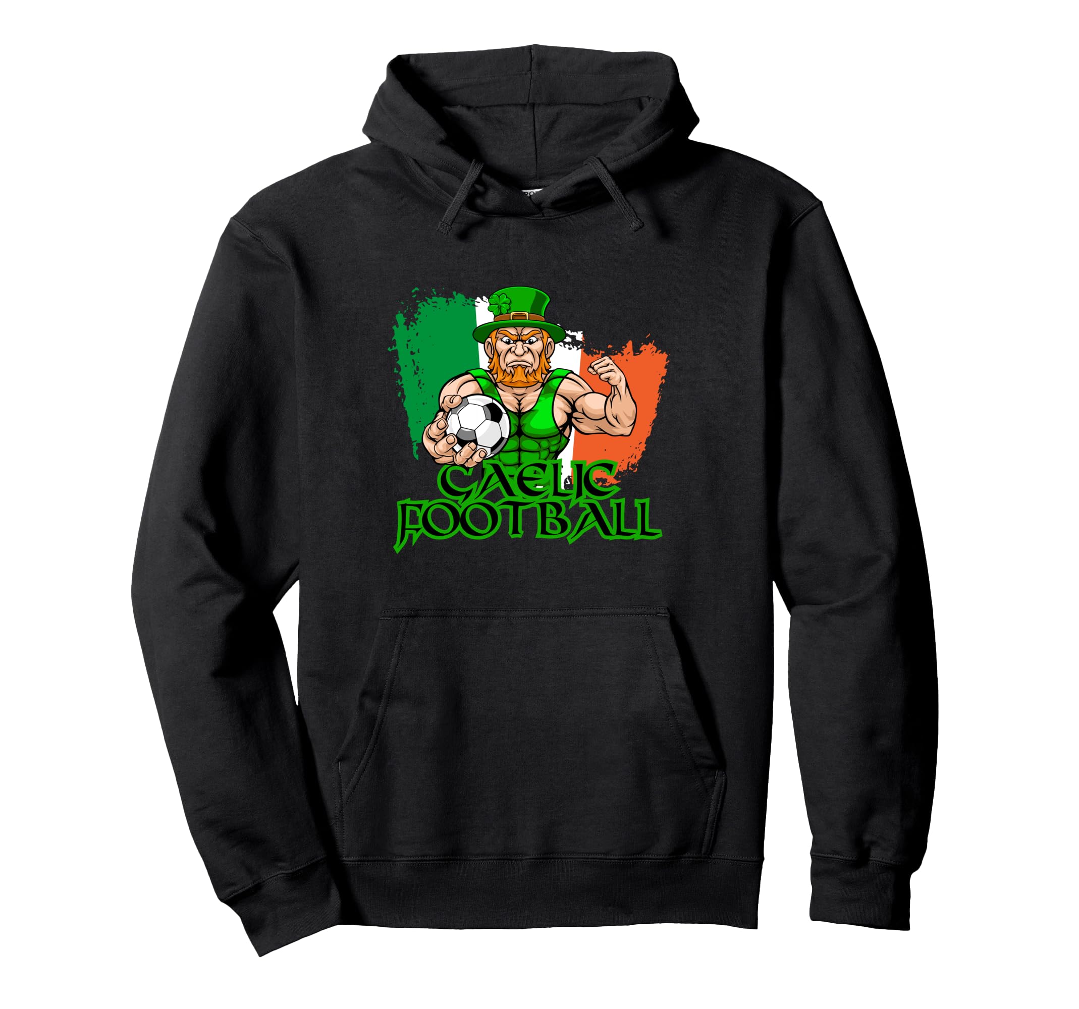 Gaelic Football Heart Celtic Irish Hoodie - Aesthetic Graphic Unisex - T-Shirt, Sweatshirt, Hoodie