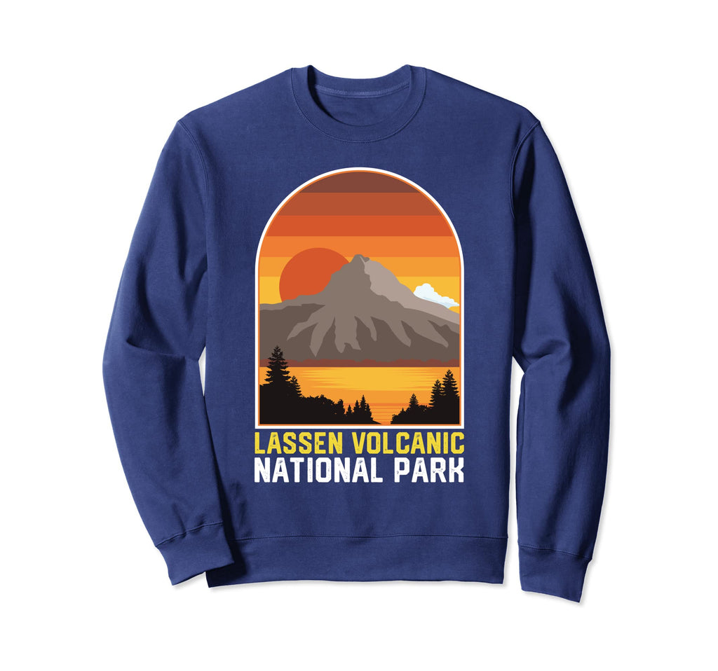 Lassen Volcanic National Park Sunset Sweatshirt - Novelty Apparel Unisex - T-Shirt, Sweatshirt, Hoodie