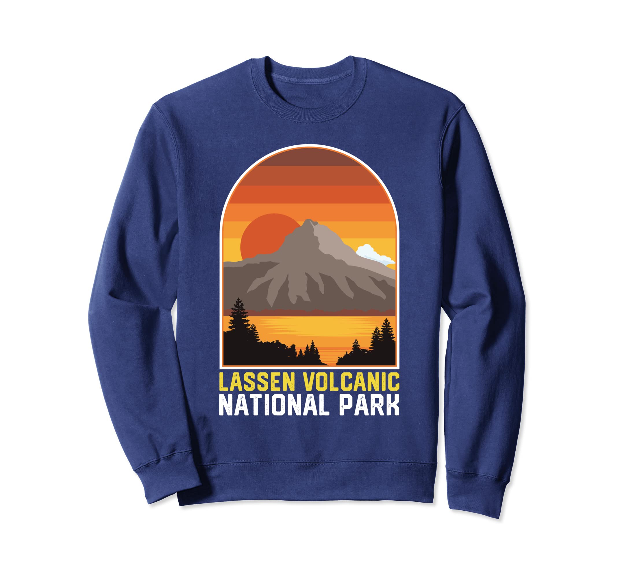 Lassen Volcanic National Park Sunset Sweatshirt - Novelty Apparel Unisex - T-Shirt, Sweatshirt, Hoodie