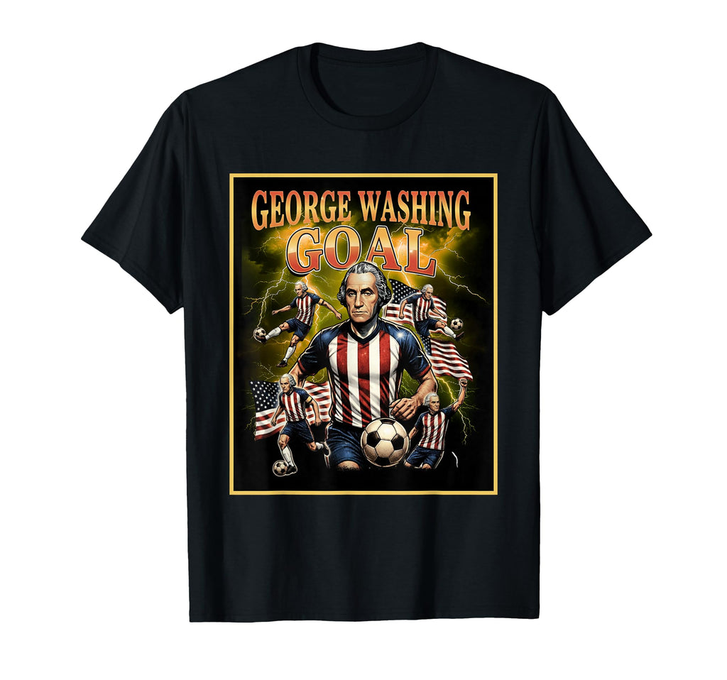 George Washing Goal Funny George T-Shirt - Trendy Graphic Unisex - T-Shirt, Sweatshirt, Hoodie