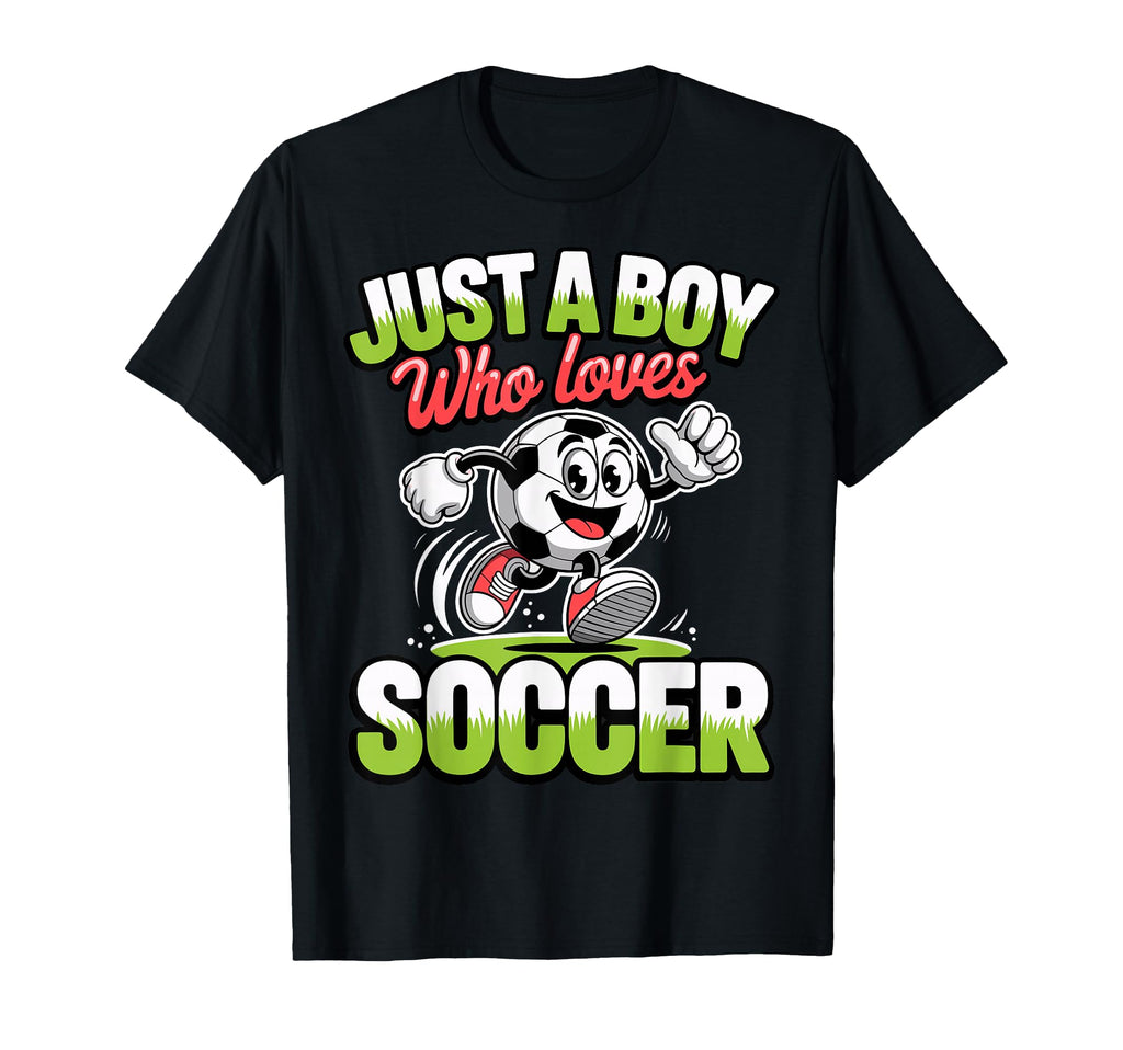 Just Who Loves Soccer Footbal Player T-Shirt - Novelty Apparel for Adults - T-Shirt, Sweatshirt, Hoodie