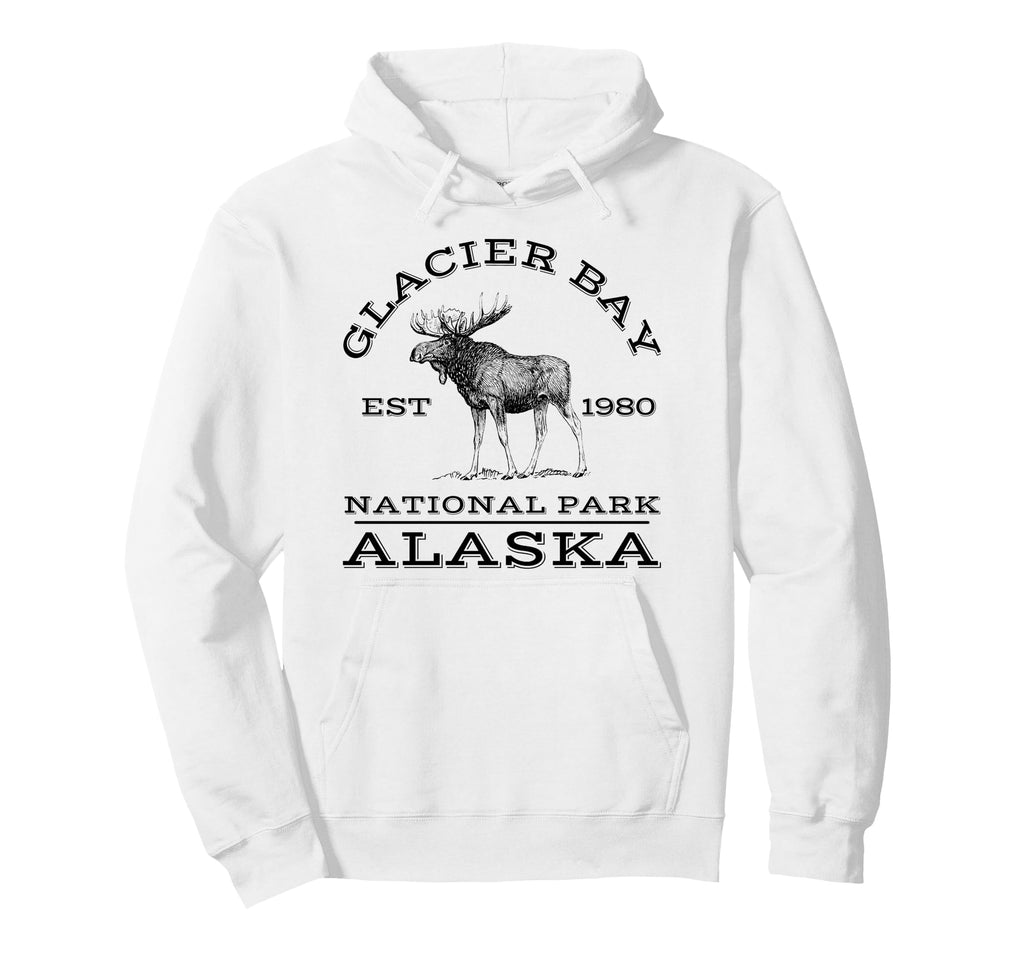 Glacier Bay National Park Alaska Usa Hoodie - Trendy Graphic Men Women - T-Shirt, Sweatshirt, Hoodie