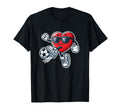 Soccer Is My Valentine Heart T-Shirt - Aesthetic Graphic Men Women - T-Shirt, Sweatshirt, Hoodie