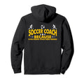 Soccer Coaching Training Trainer Hoodie - Novelty Apparel for Adults - T-Shirt, Sweatshirt, Hoodie