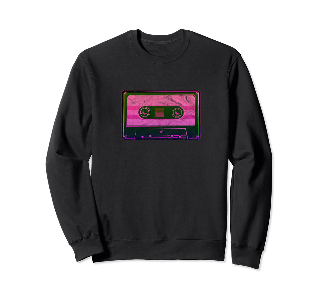 Cassette Tape Music Lover Sweatshirt - Trendy Graphic Men Women - T-Shirt, Sweatshirt, Hoodie