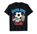 Soccer Moms Club Iced Coffee Cleats T-Shirt - Fun Novelty Design Unisex - T-Shirt, Sweatshirt, Hoodie