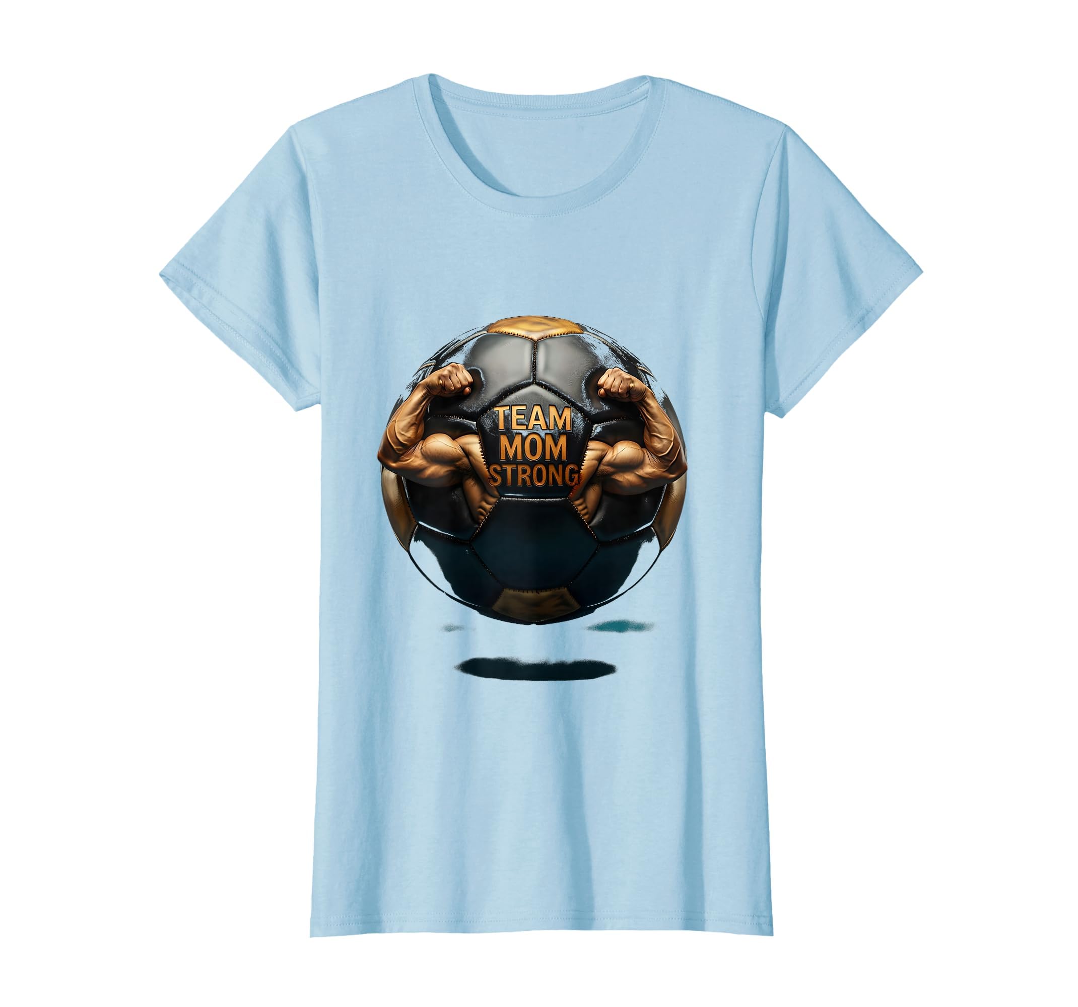 Team Mom Strong Soccer Mom T-Shirt - Aesthetic Graphic Unisex - T-Shirt, Sweatshirt, Hoodie