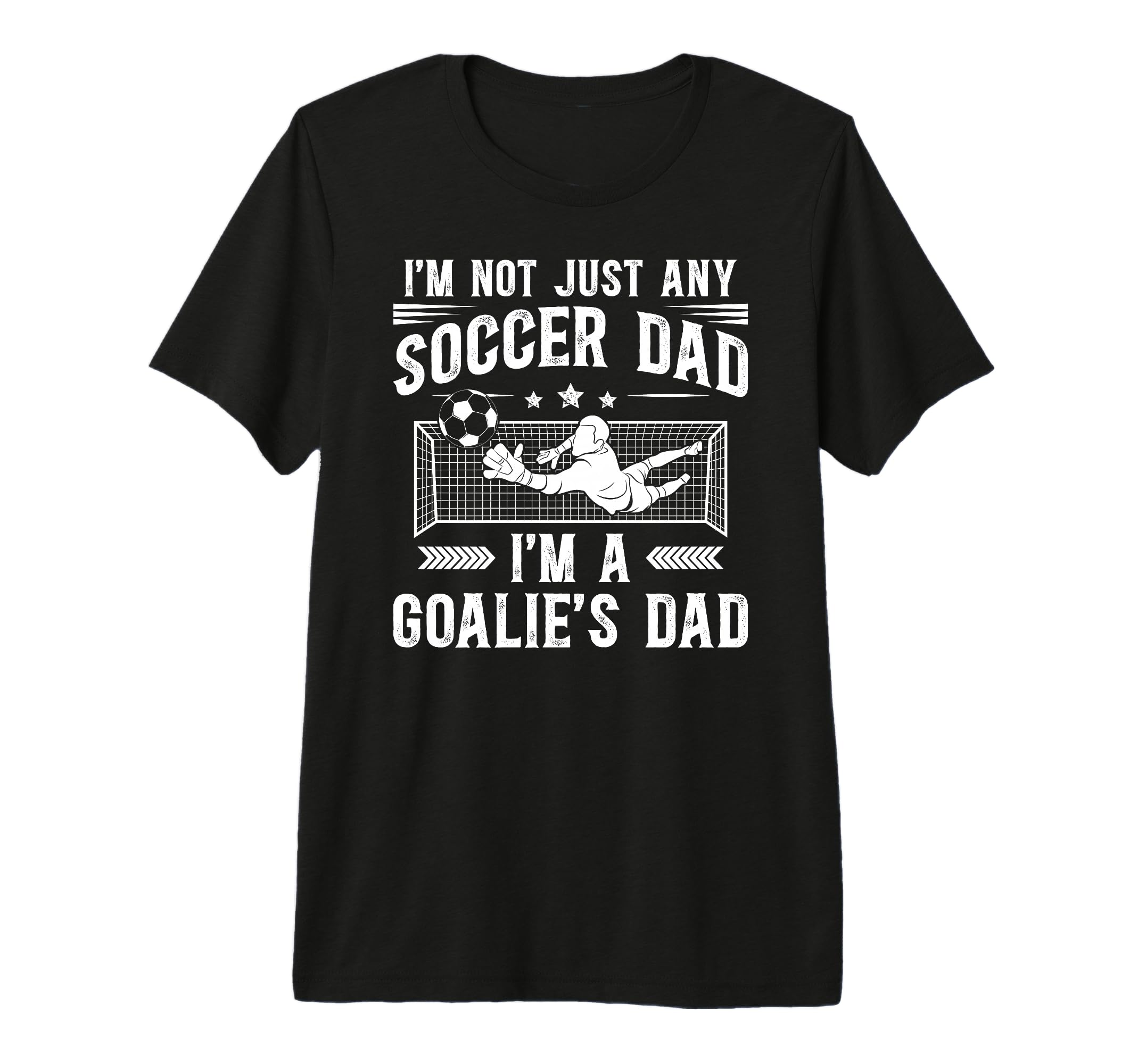 Mens Im Soccer Goalie Dad Soccer T-Shirt - Minimalist Print Men Women - T-Shirt, Sweatshirt, Hoodie