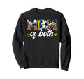 Mom Both Leopard Soccer Volleyball Sweatshirt - Trendy Graphic for Adults - T-Shirt, Sweatshirt, Hoodie