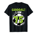 75 Year Old Birthday Soccer Themed T-Shirt - Graphic Print for Adults - T-Shirt, Sweatshirt, Hoodie