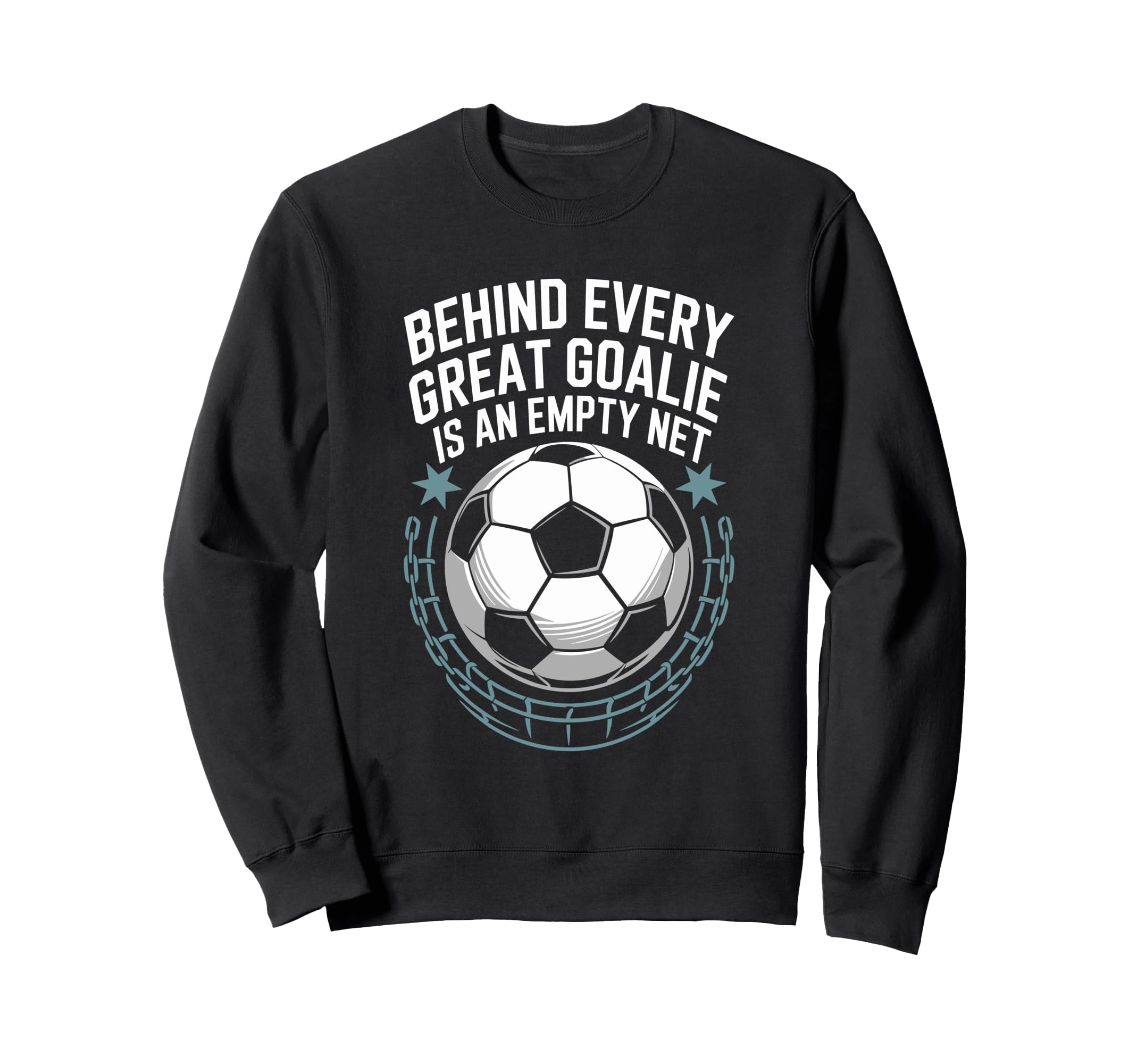Soccer Player Behind Every Great Sweatshirt - Custom Art Print Men Women - T-Shirt, Sweatshirt, Hoodie