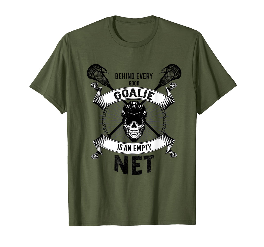 Lacrosse Goalie Behind Every Good T-Shirt - Novelty Apparel for Adults - T-Shirt, Sweatshirt, Hoodie